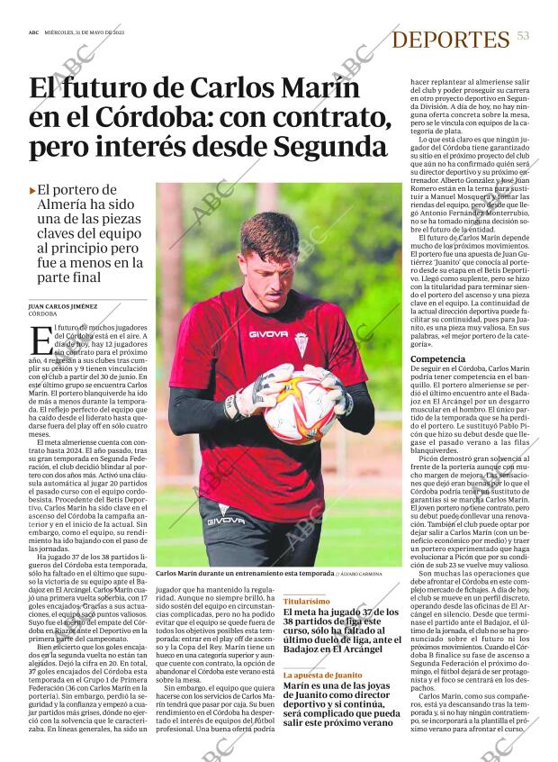 ABC CORDOBA 31-05-2023 página 53