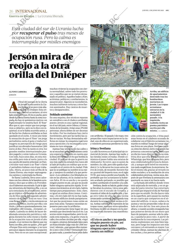 ABC MADRID 01-06-2023 página 26