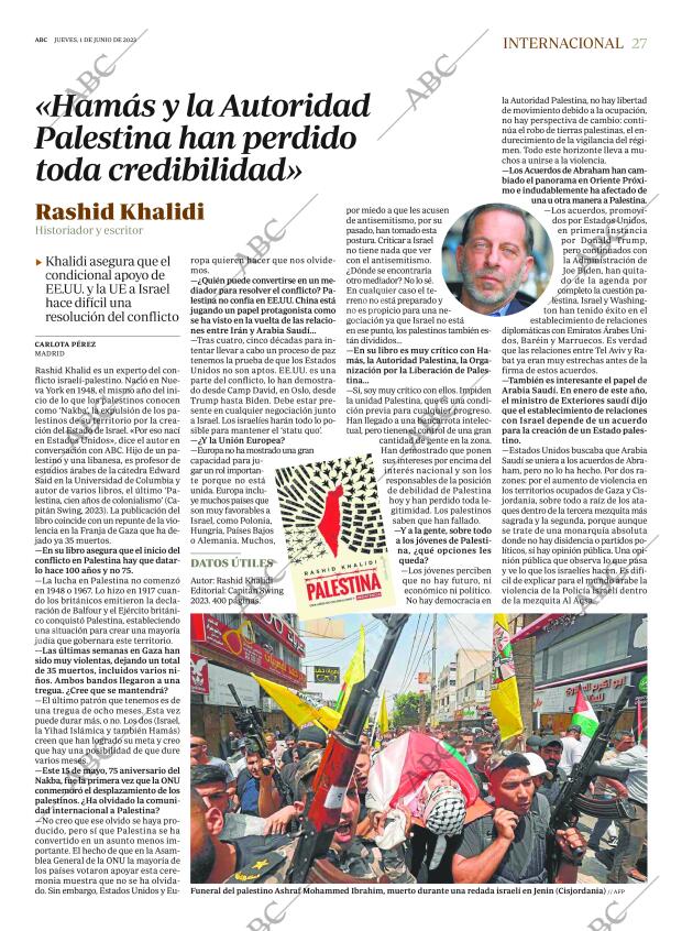 ABC MADRID 01-06-2023 página 27