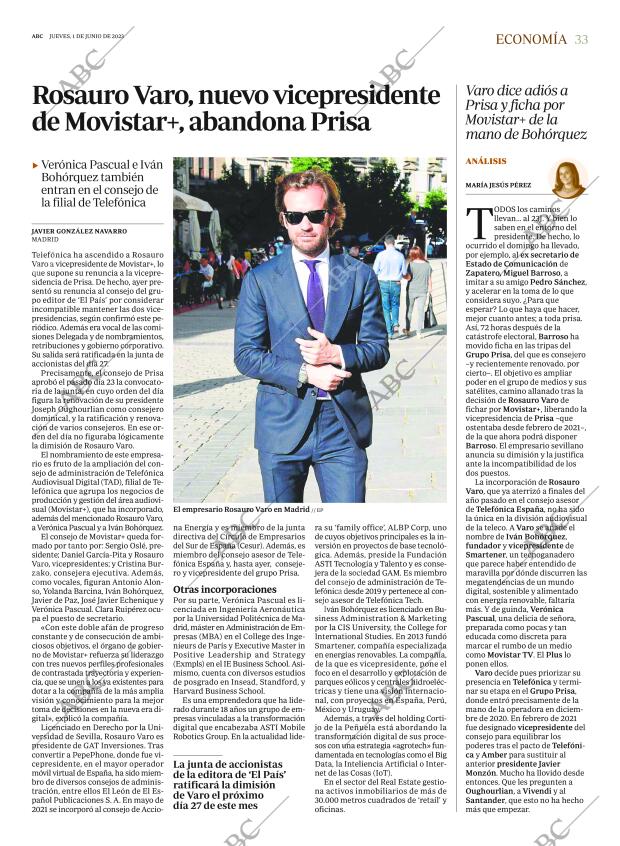 ABC MADRID 01-06-2023 página 33