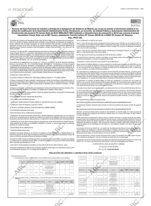 ABC MADRID 12-06-2023 página 38