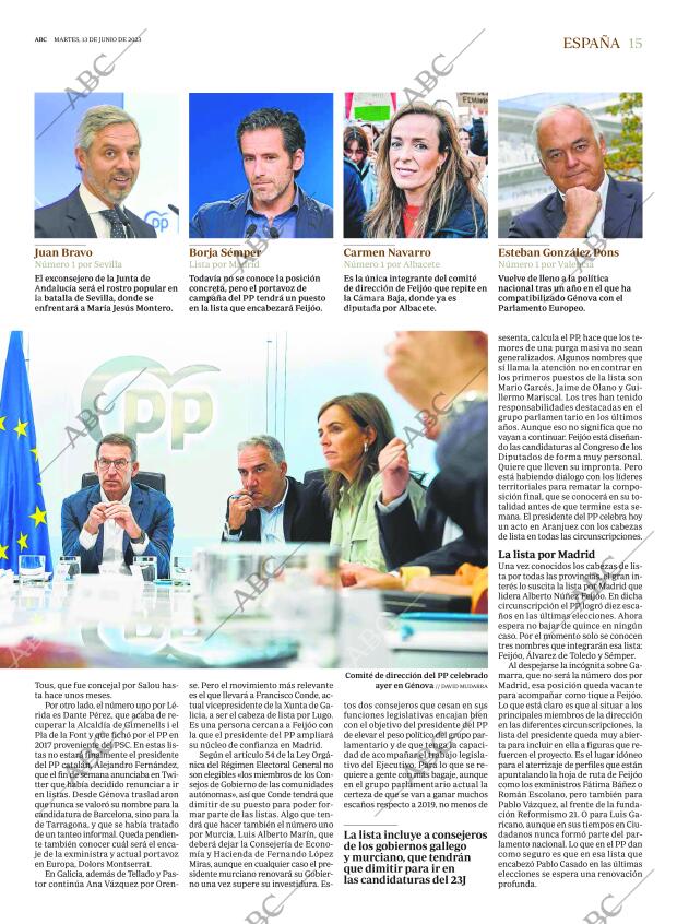 ABC MADRID 13-06-2023 página 15