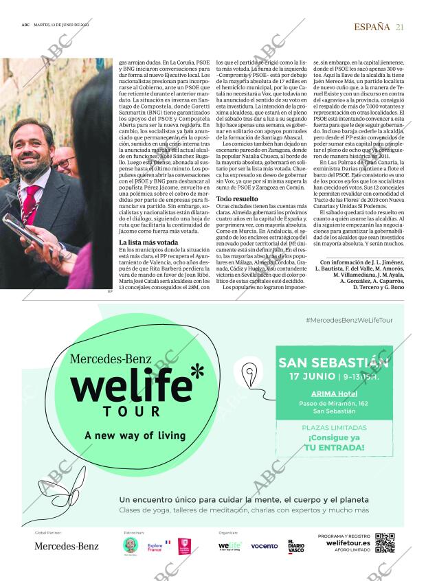 ABC MADRID 13-06-2023 página 21