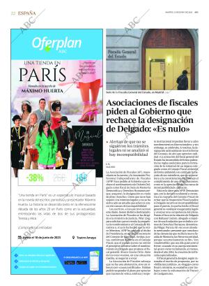 ABC MADRID 13-06-2023 página 22