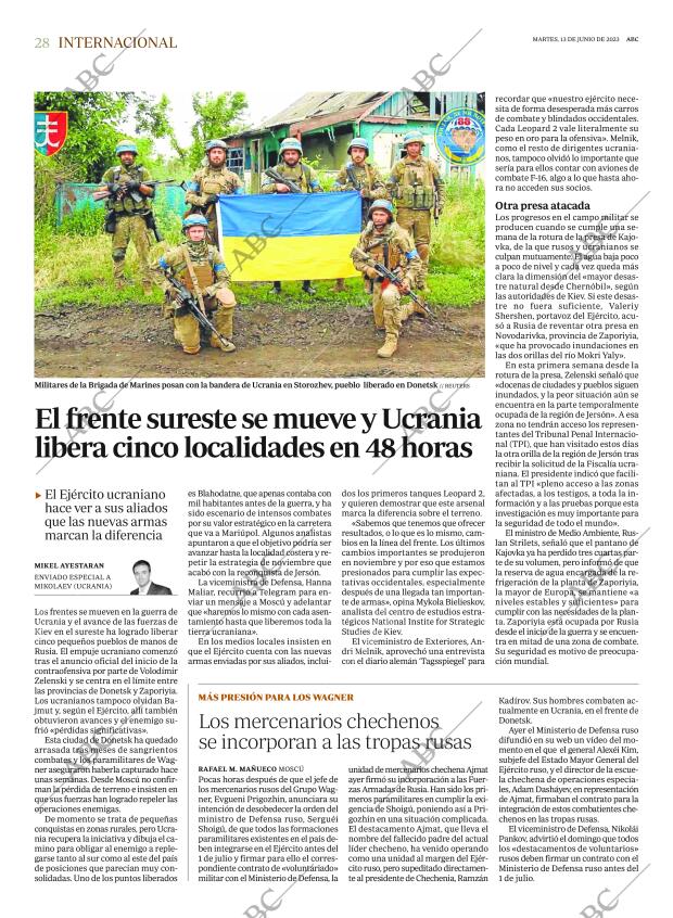 ABC MADRID 13-06-2023 página 28