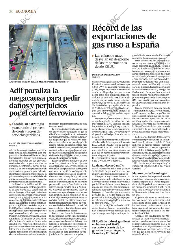 ABC MADRID 13-06-2023 página 30