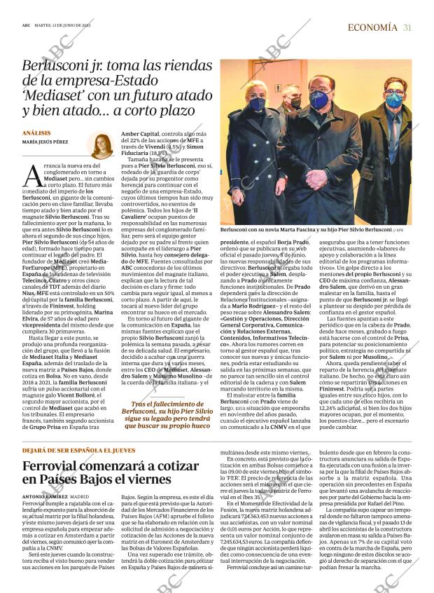 ABC MADRID 13-06-2023 página 31