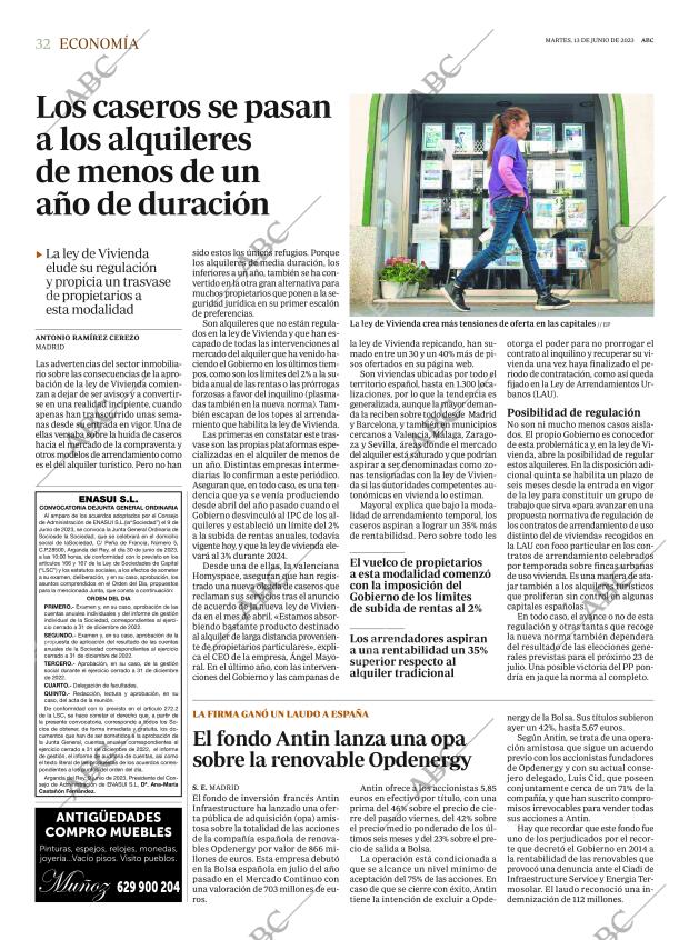 ABC MADRID 13-06-2023 página 32