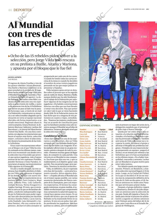 ABC MADRID 13-06-2023 página 44