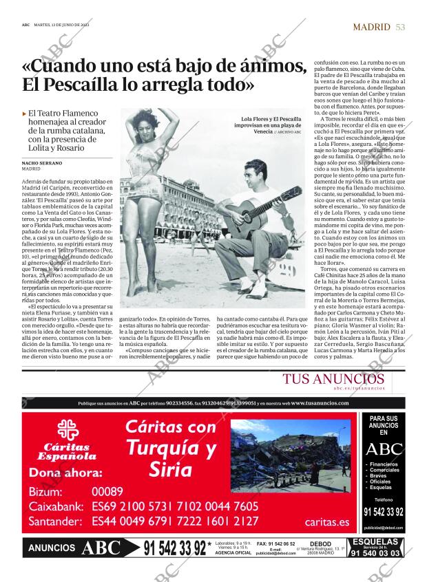ABC MADRID 13-06-2023 página 53