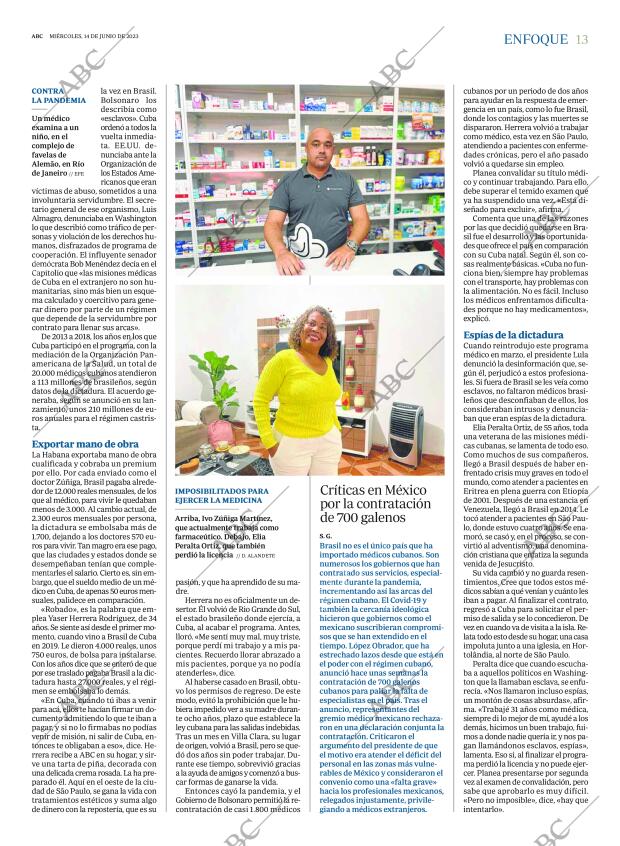 ABC MADRID 14-06-2023 página 13