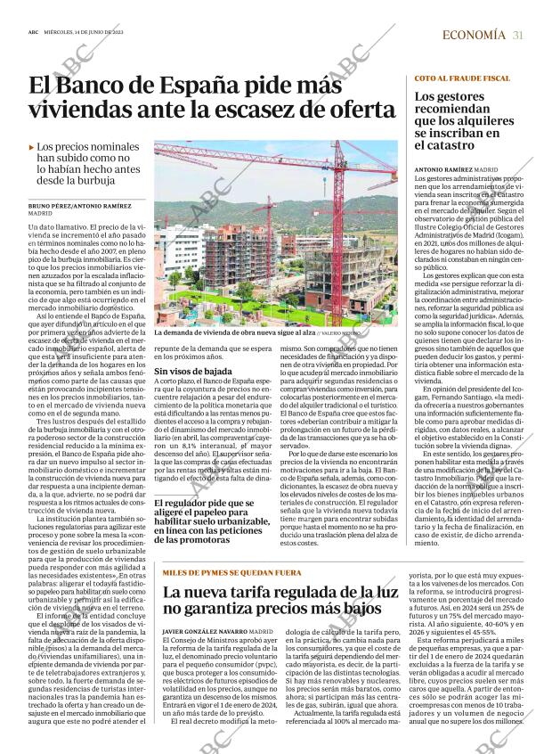 ABC MADRID 14-06-2023 página 31