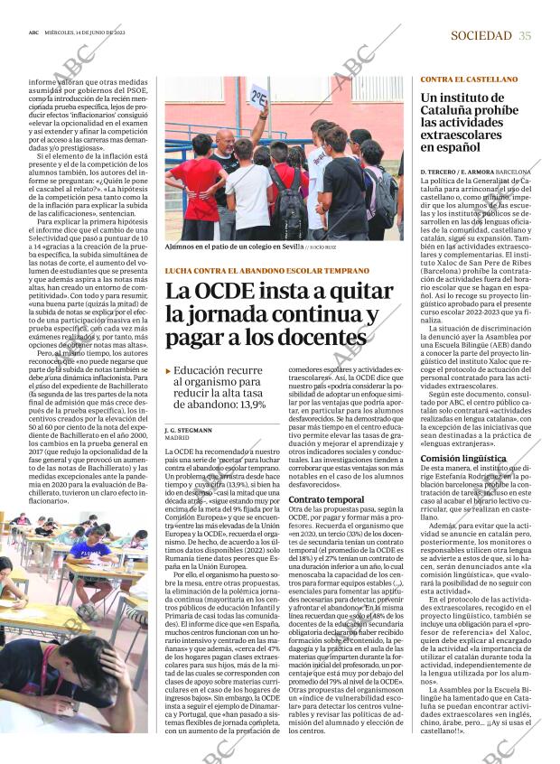 ABC MADRID 14-06-2023 página 35