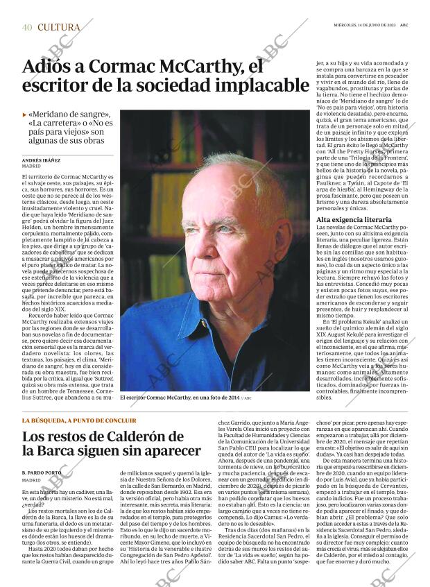 ABC MADRID 14-06-2023 página 40