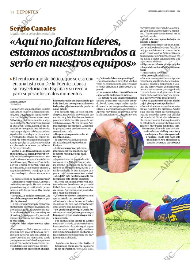 ABC MADRID 14-06-2023 página 44