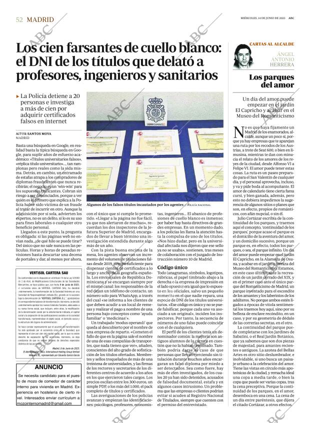 ABC MADRID 14-06-2023 página 52