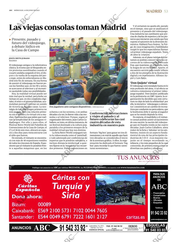 ABC MADRID 14-06-2023 página 53