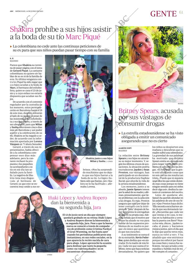 ABC MADRID 14-06-2023 página 61