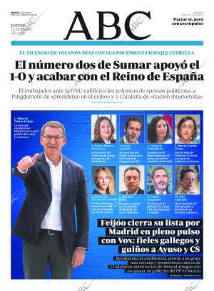 ABC MADRID 15-06-2023 página 1