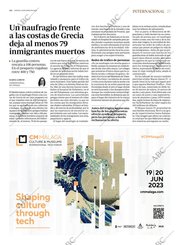 ABC MADRID 15-06-2023 página 27