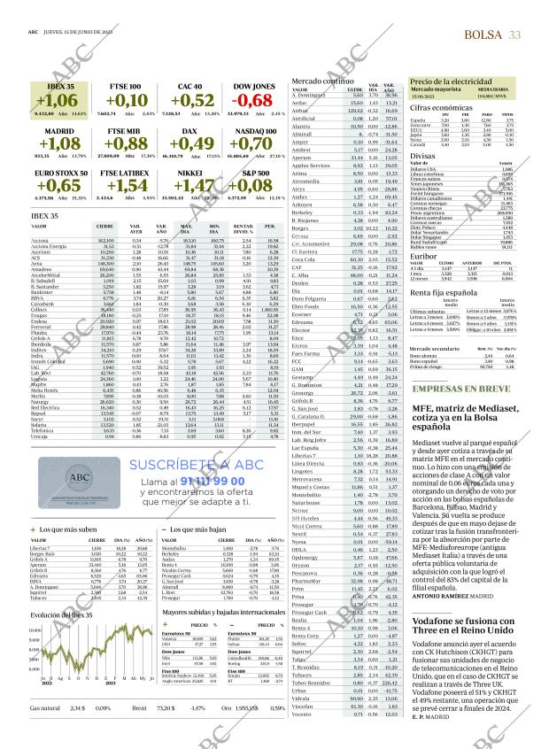 ABC MADRID 15-06-2023 página 33