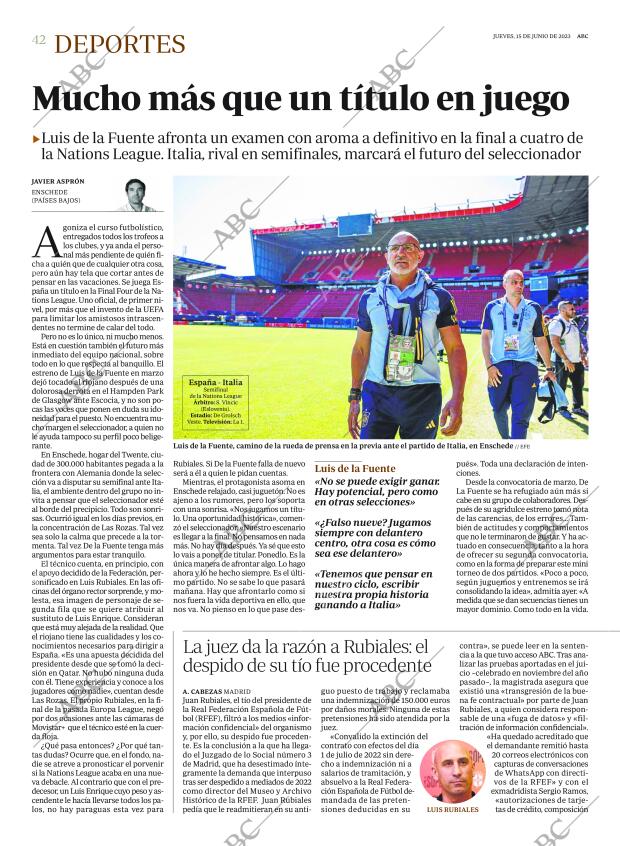 ABC MADRID 15-06-2023 página 42