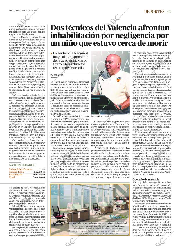 ABC MADRID 15-06-2023 página 43
