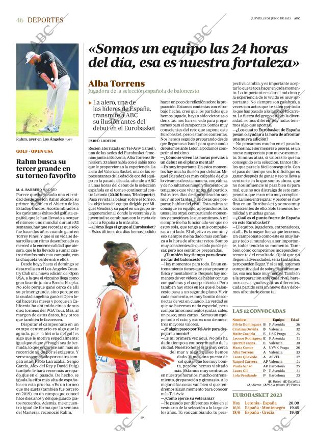 ABC MADRID 15-06-2023 página 46