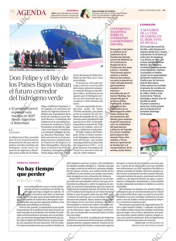ABC MADRID 15-06-2023 página 54