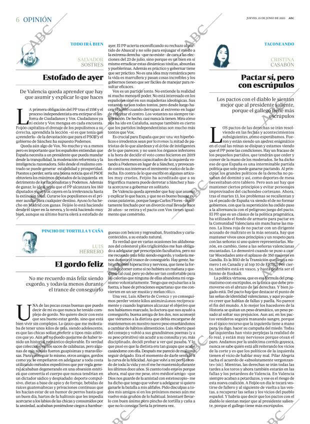 ABC MADRID 15-06-2023 página 6