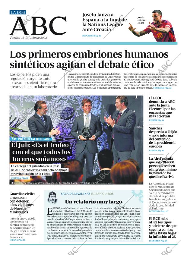 ABC MADRID 16-06-2023 página 2