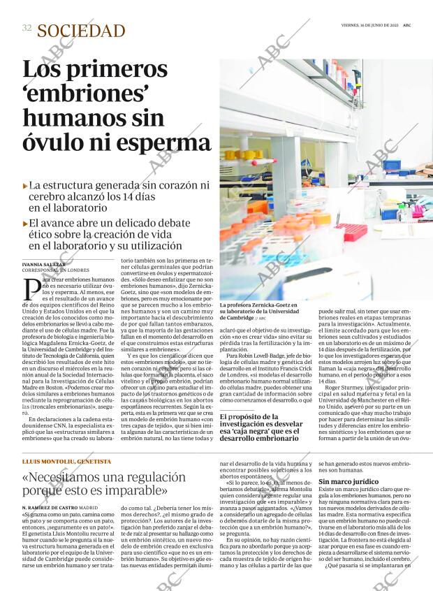 ABC MADRID 16-06-2023 página 32