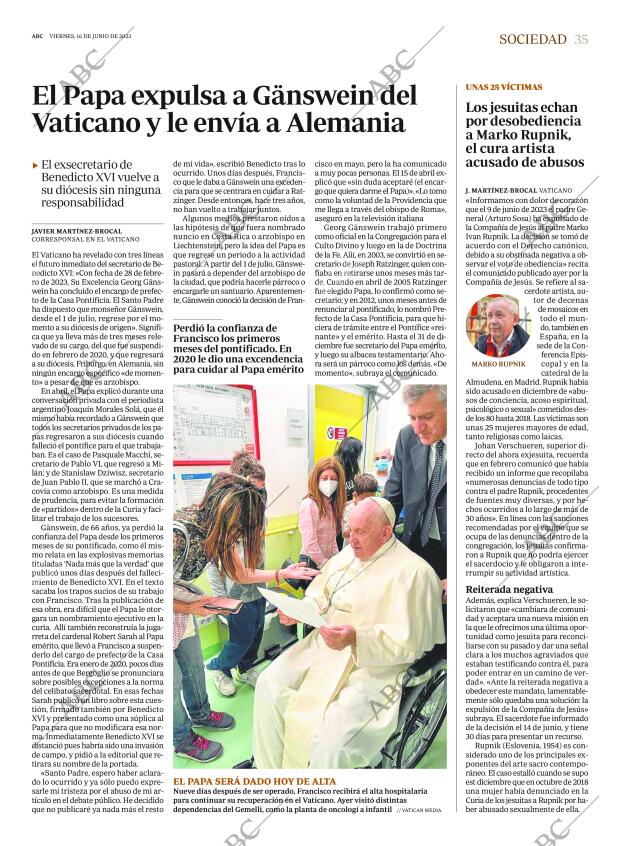 ABC MADRID 16-06-2023 página 35