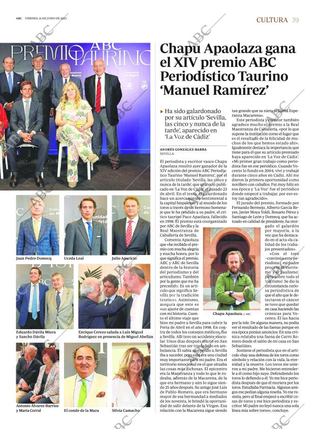 ABC MADRID 16-06-2023 página 39