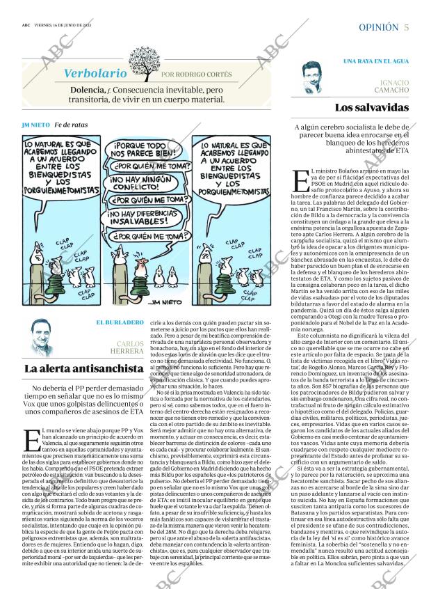 ABC MADRID 16-06-2023 página 5