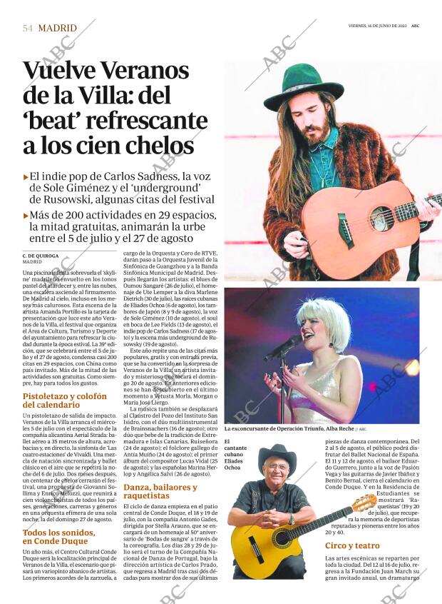 ABC MADRID 16-06-2023 página 54