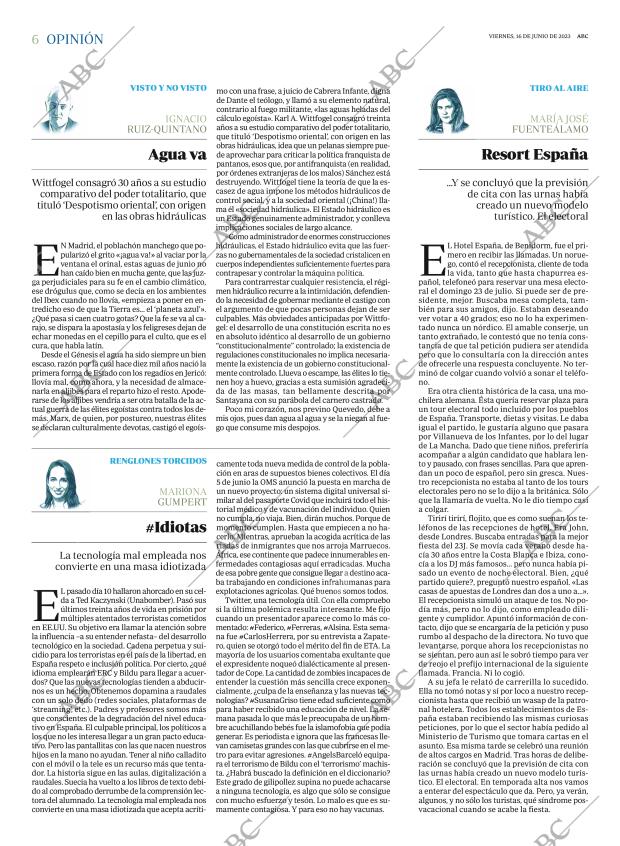 ABC MADRID 16-06-2023 página 6