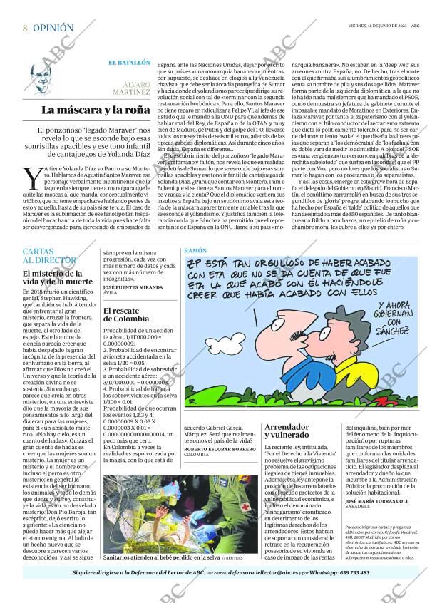 ABC MADRID 16-06-2023 página 8