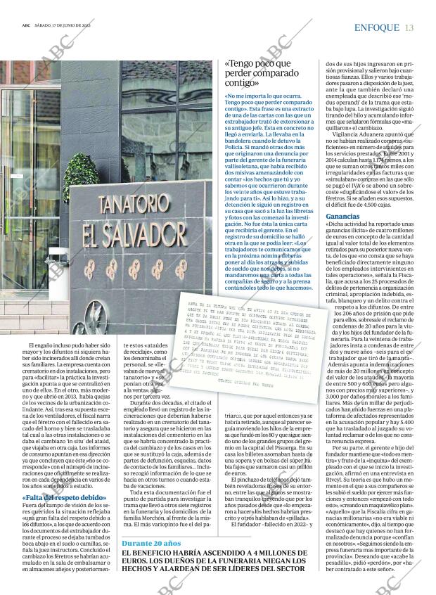 ABC MADRID 17-06-2023 página 13