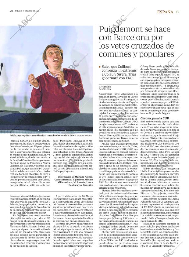 ABC MADRID 17-06-2023 página 17