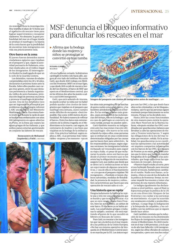 ABC MADRID 17-06-2023 página 25