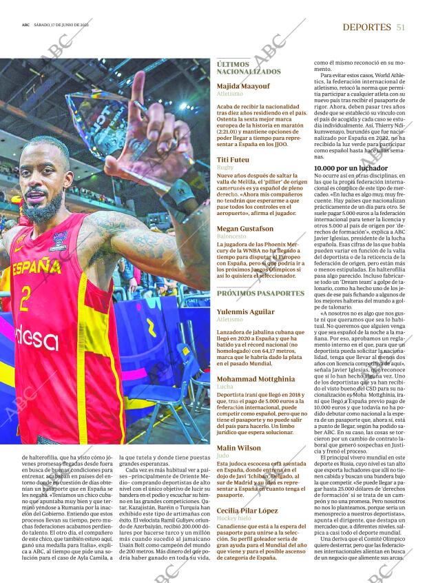 ABC MADRID 17-06-2023 página 51