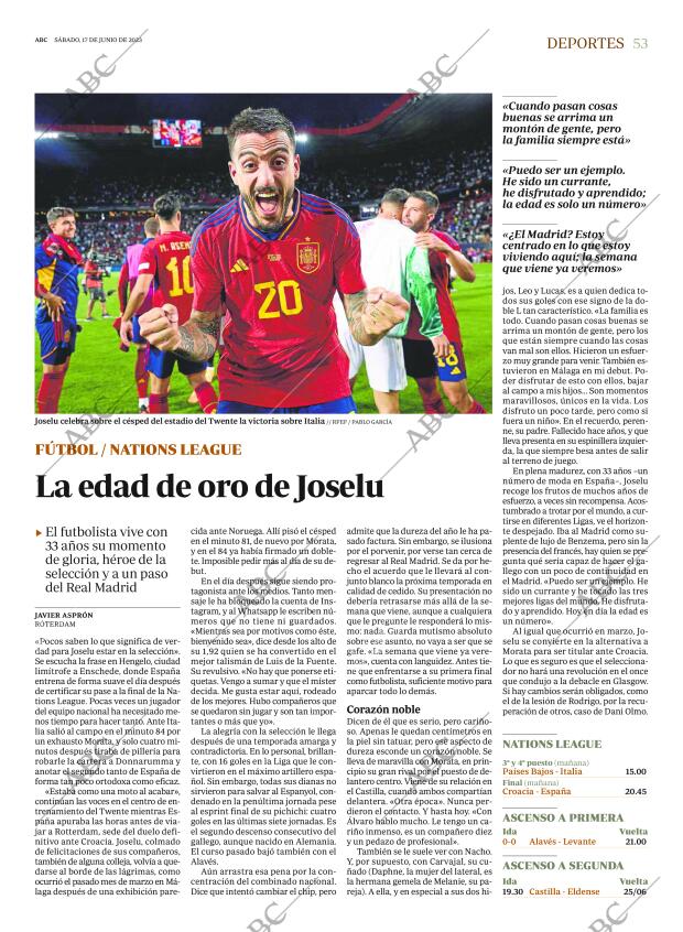 ABC MADRID 17-06-2023 página 53