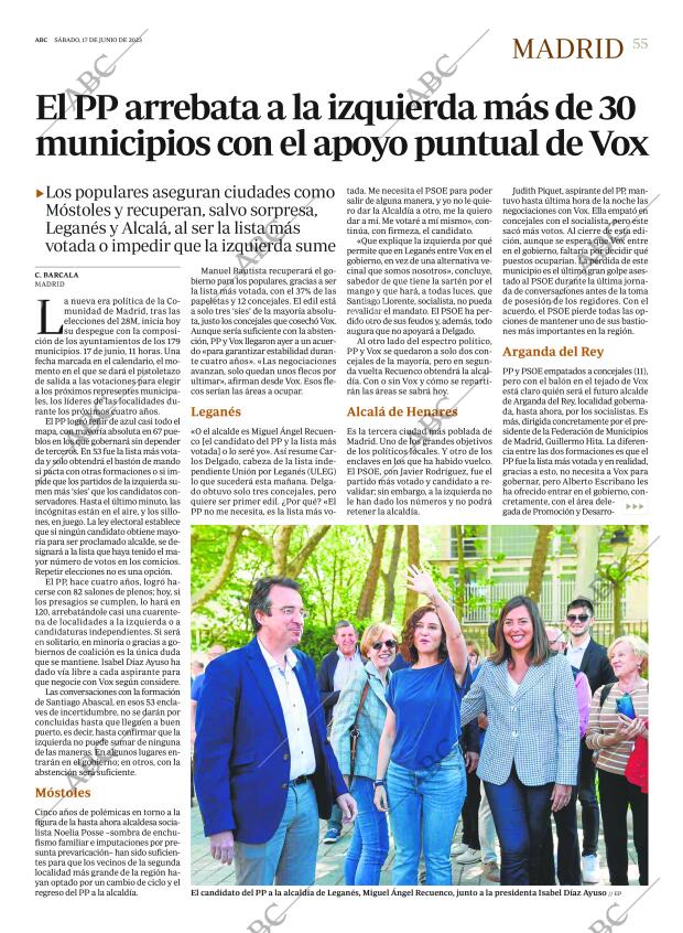 ABC MADRID 17-06-2023 página 55