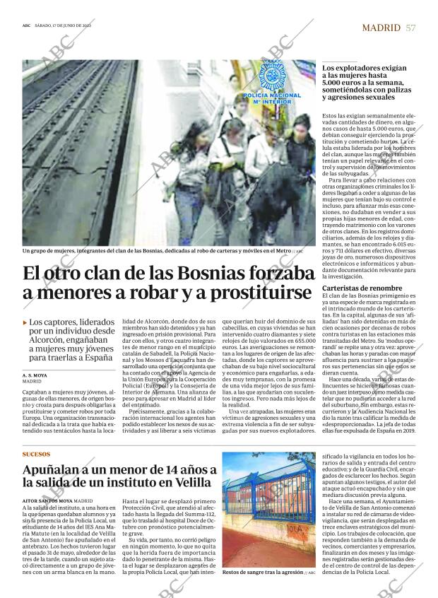ABC MADRID 17-06-2023 página 57