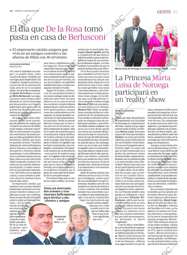 ABC MADRID 17-06-2023 página 67