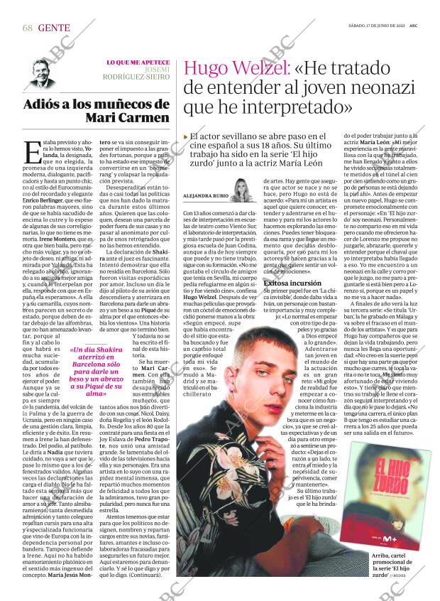 ABC MADRID 17-06-2023 página 68