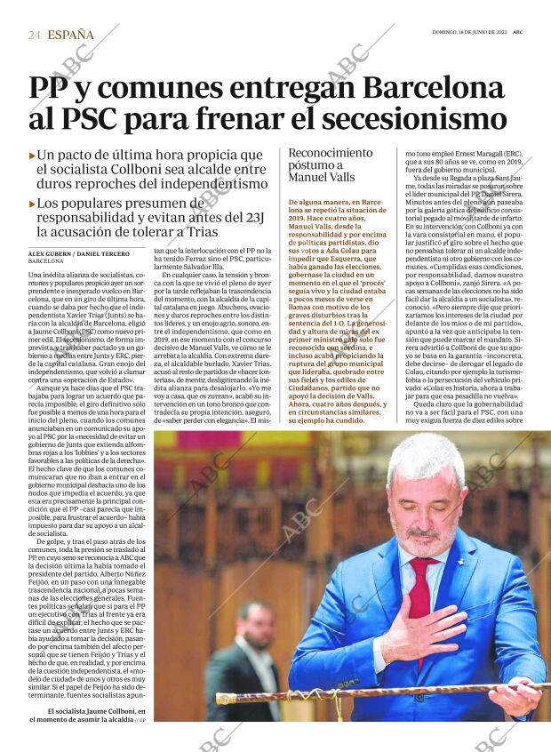 ABC MADRID 18-06-2023 página 24