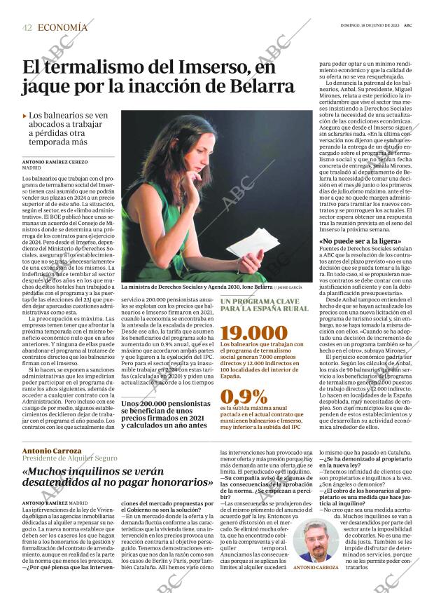 ABC MADRID 18-06-2023 página 42