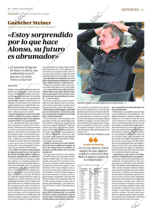 ABC MADRID 18-06-2023 página 65